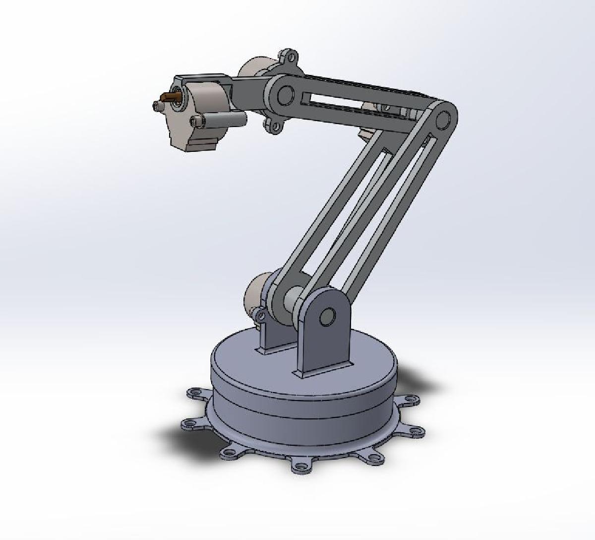 Braco Robotico de 4 Eixos