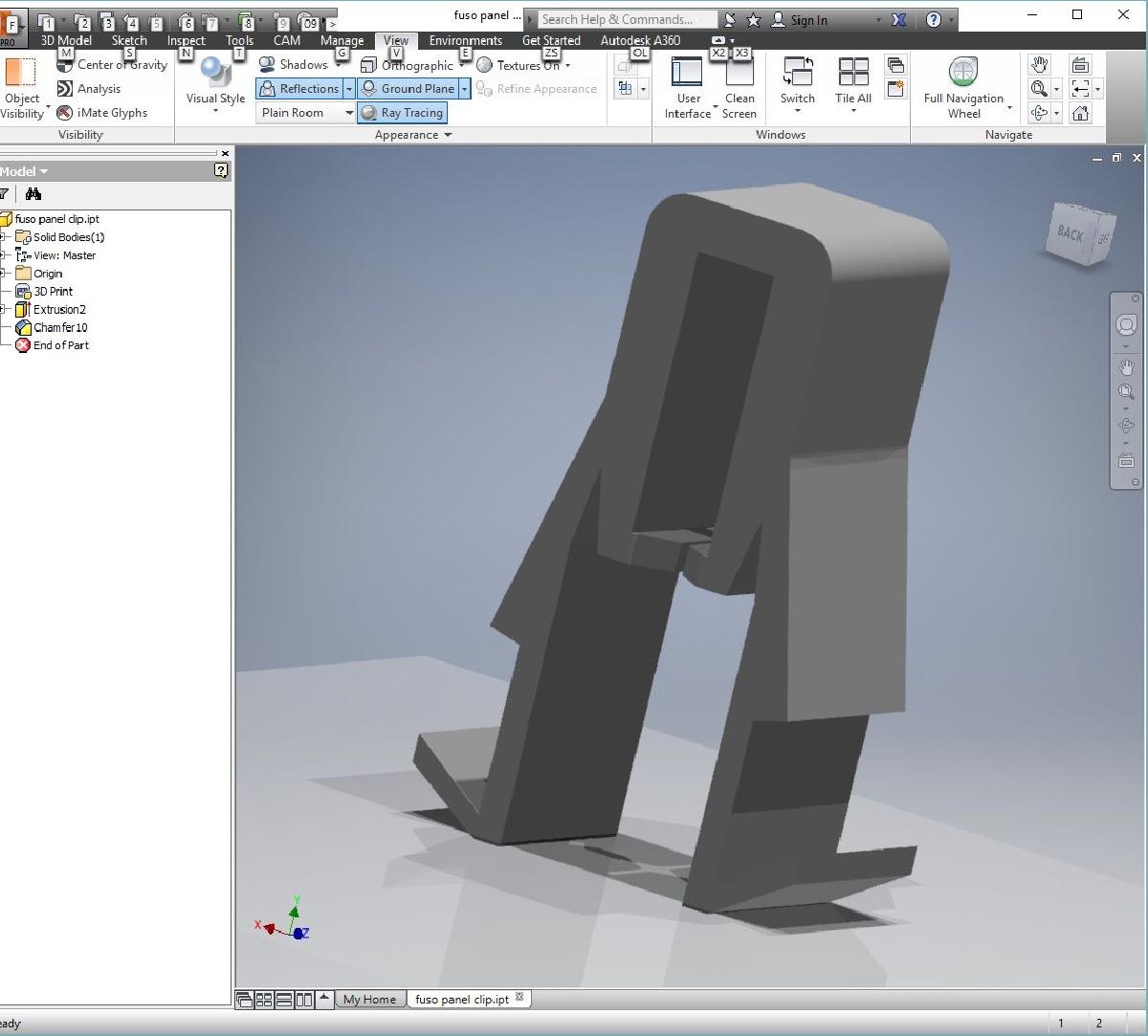 Clipe de Painel Interno Mitsubishi Fuso