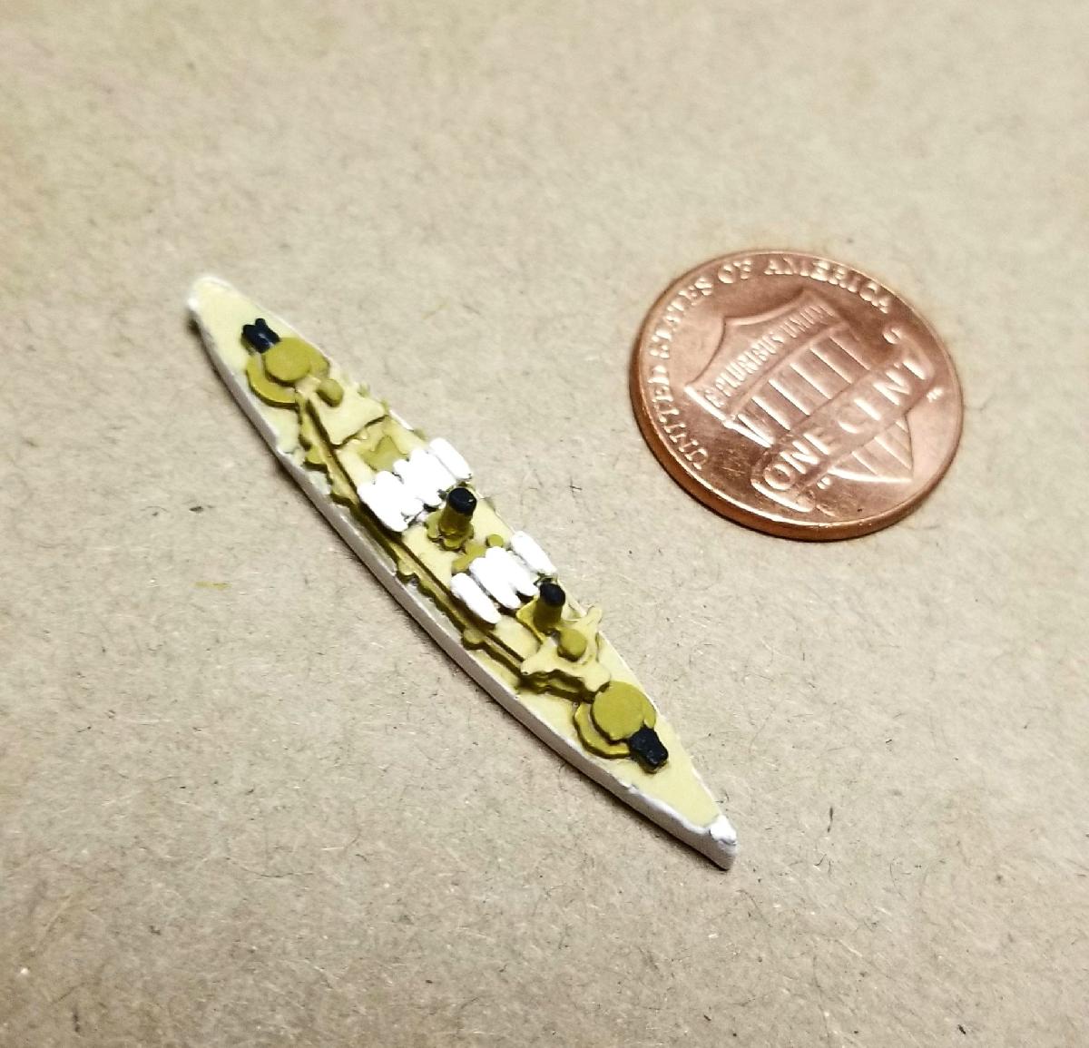 Cruzador protegido USS Olympia Escala 1/2400