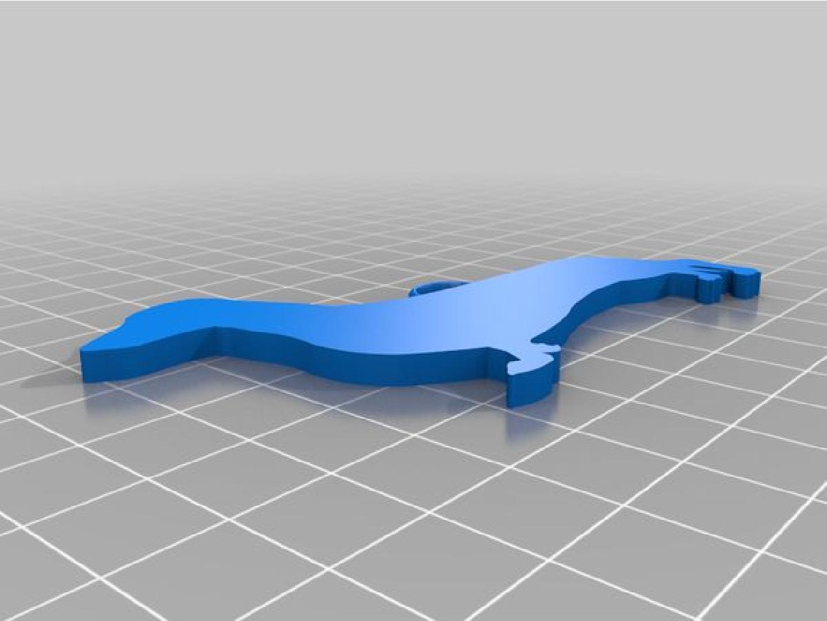 Placa para cachorro   TAG DE CAO Dachshund / teckel