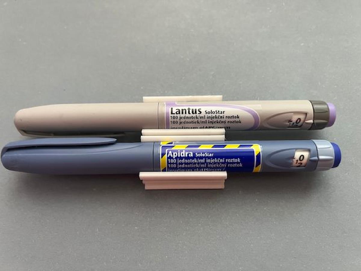 Suporte para caneta de insulina