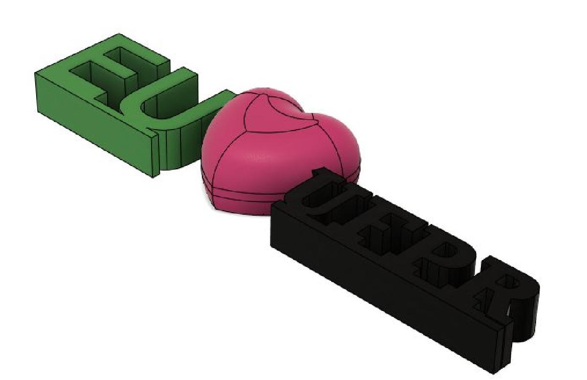 Letreiro "Eu amo UFPR"