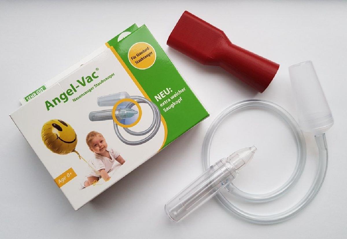 Adaptador Angel Vac para aspirador nasal para aspirador de mao.
