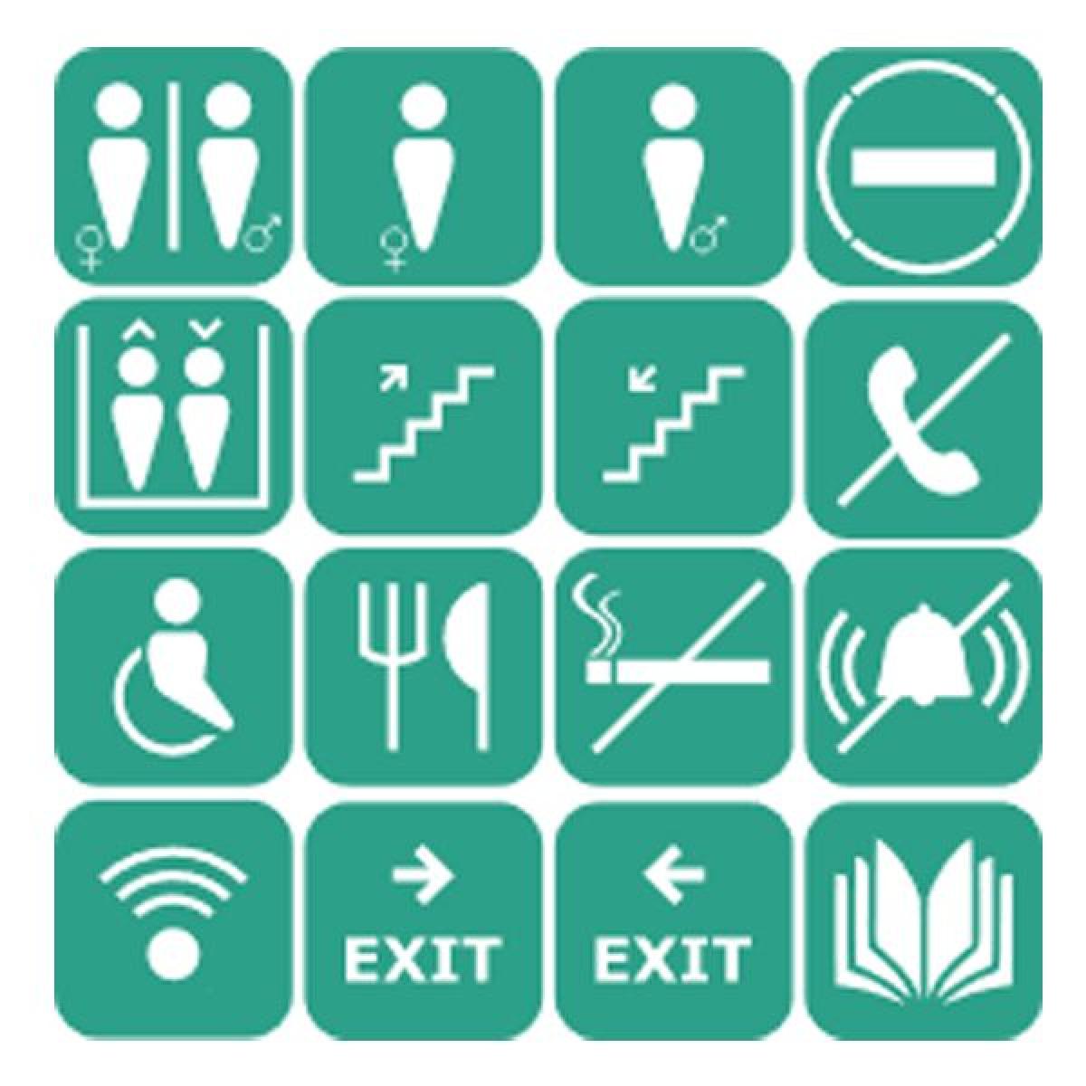 Sinalizacao de uma biblioteca