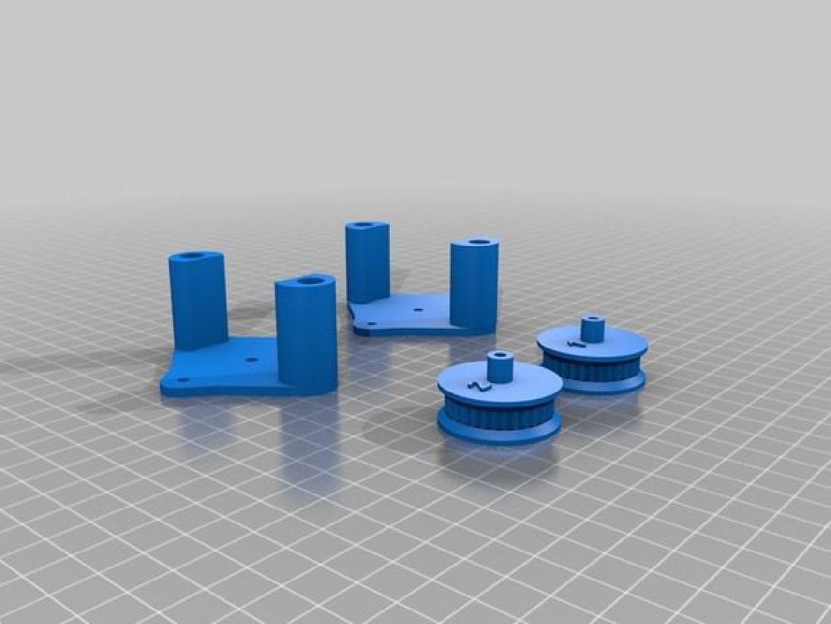 Pecas Principais   Mecanismo de Fazenda Local / Fab Academy 2014