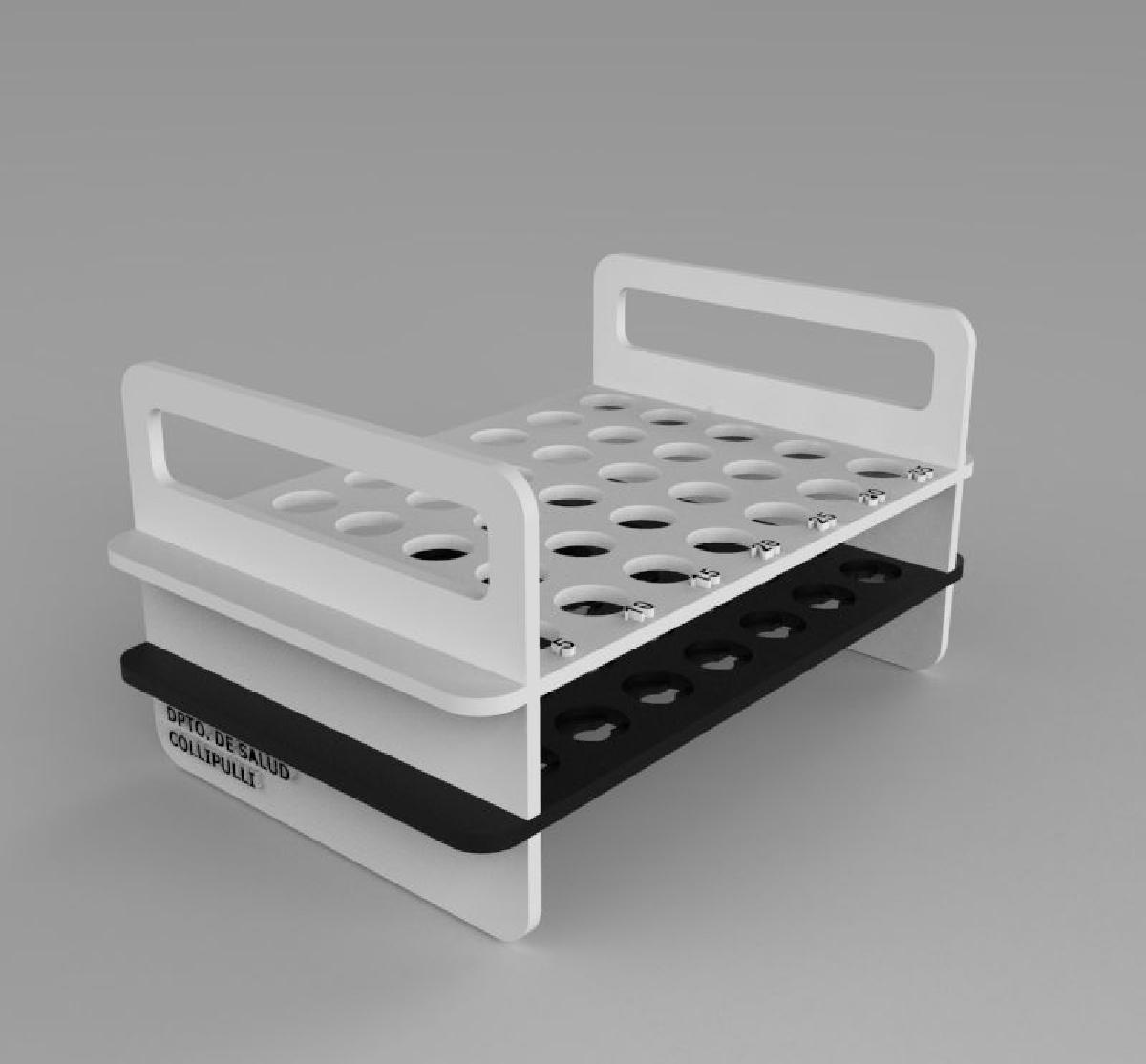 Gradilla Exame PCR   COVID 19