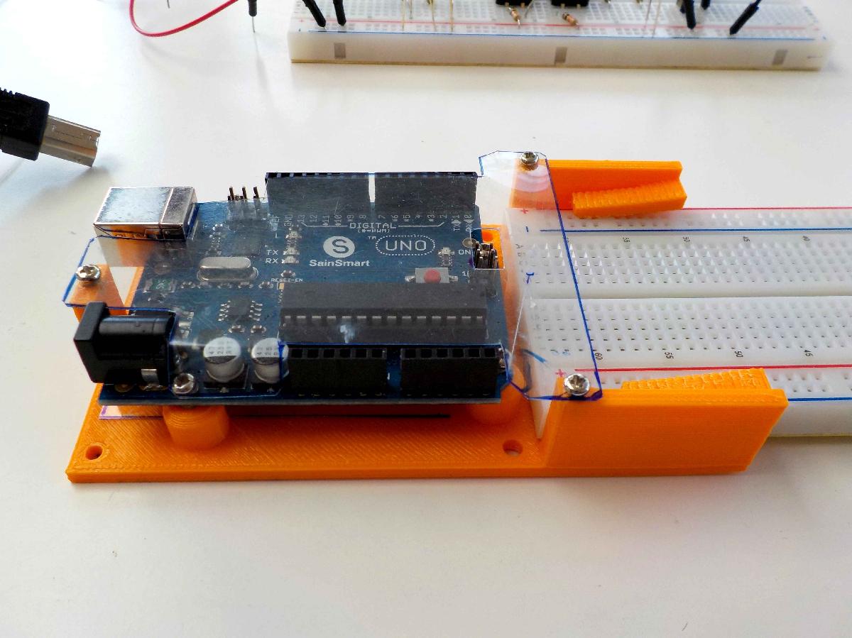 Arduino Uno + protoboard