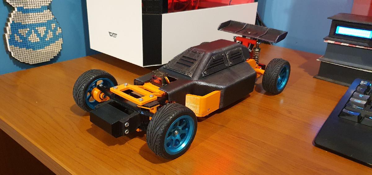 Carro RC Personalizado com Chassi Adaptavel 1/10 Remix