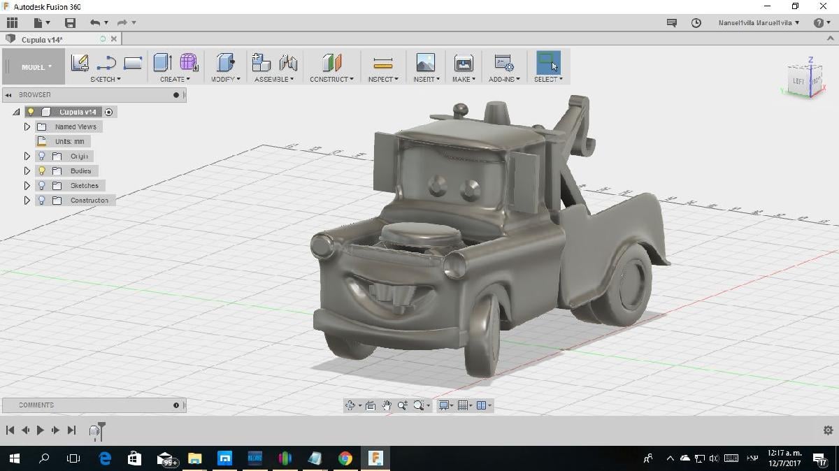 carros de brinquedo mater