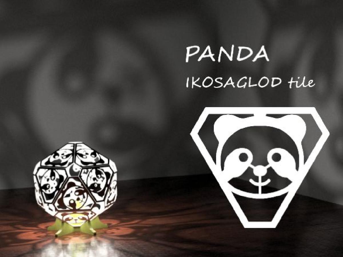 PANDA: Azulejo de Lampada Ikosaglod