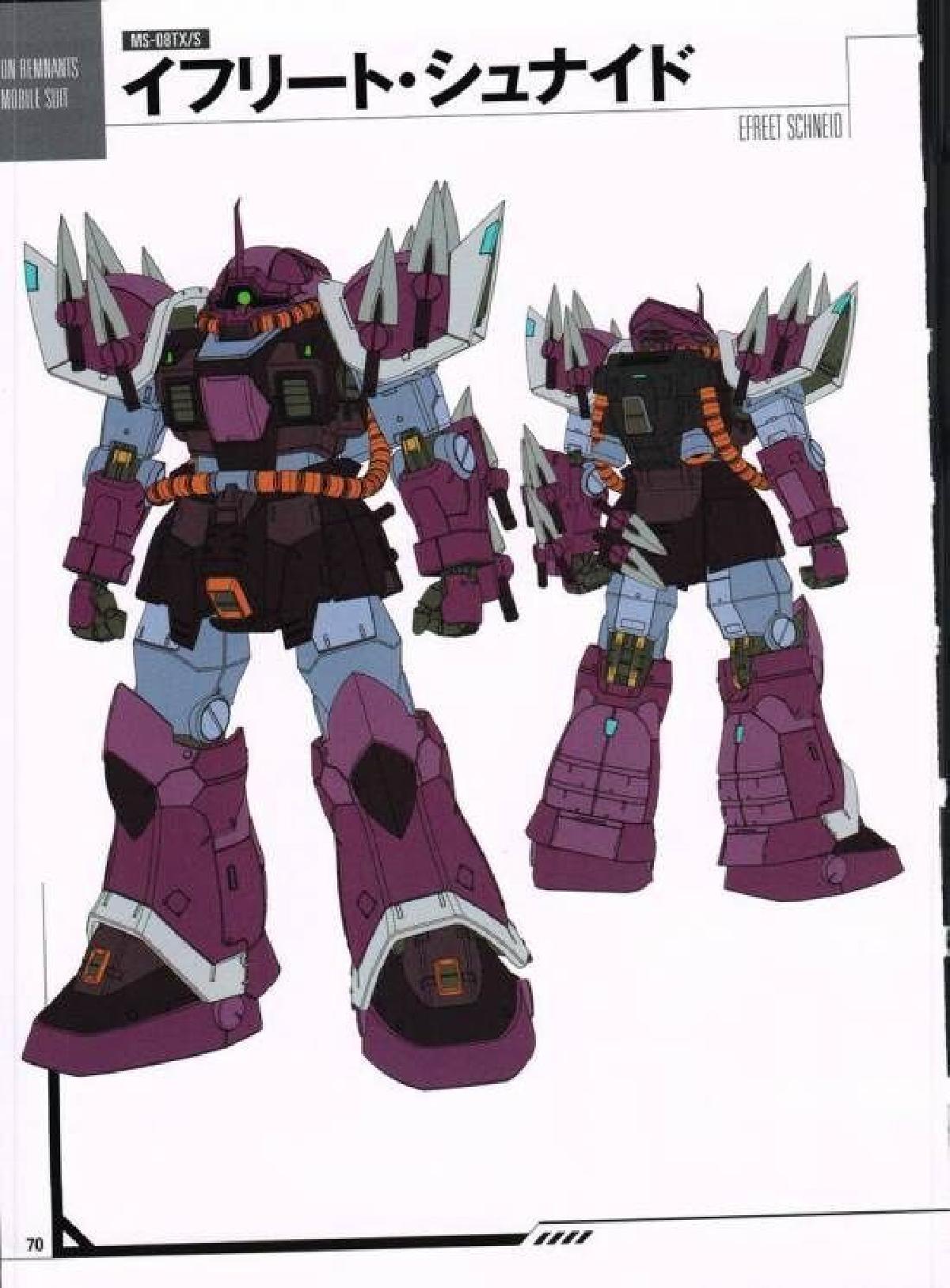 1/144 MS 08TX/S Efreet Schneid (versao UC) REMIX