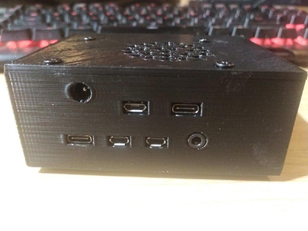 Case para Raspberry Pi 4 com X735