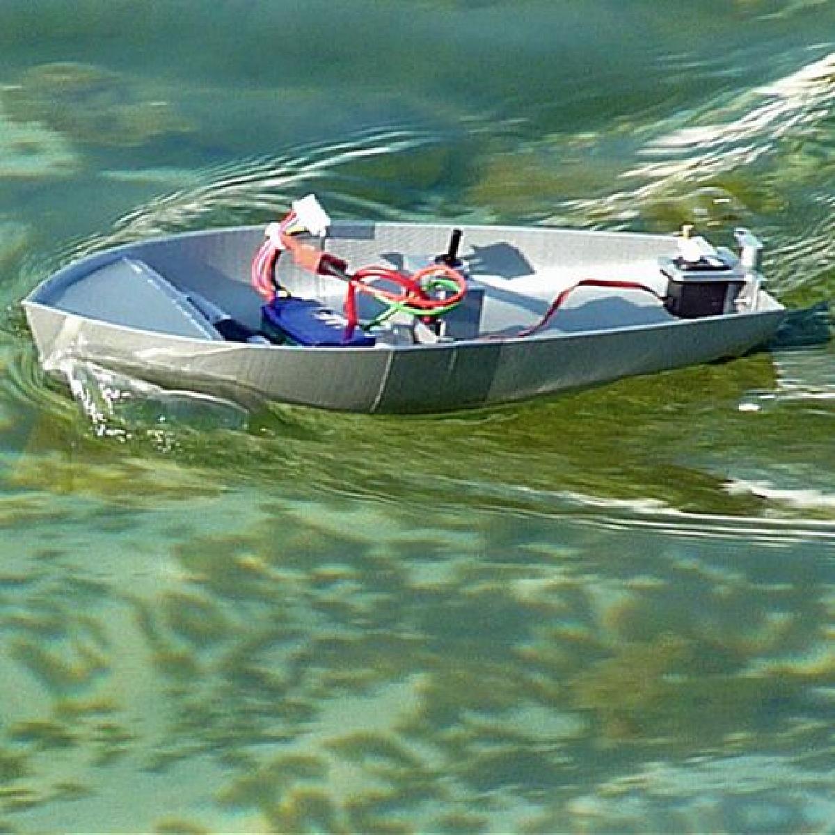 Motor Boat RC   vaso espiral imprimivel