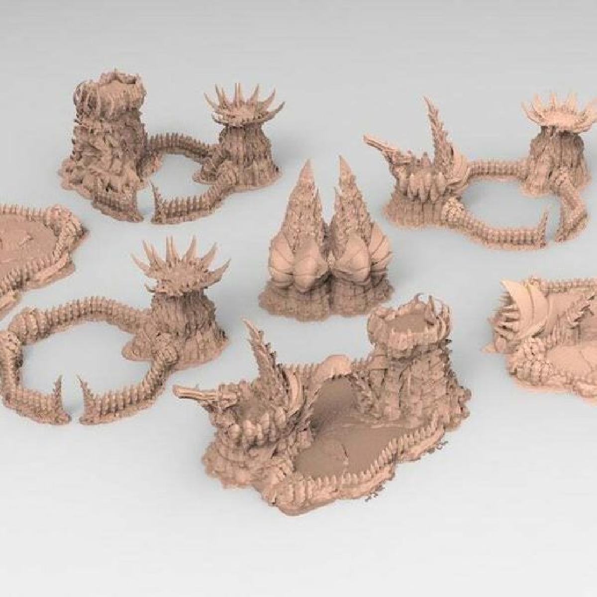 tyty tirano tiranideo 40k soldado estelar notavel pequeno remix de terreno Partes 11 14