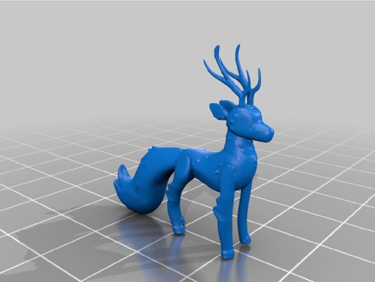 Pack diorama de cervo raposa adulto | Modelos 3D Hilda