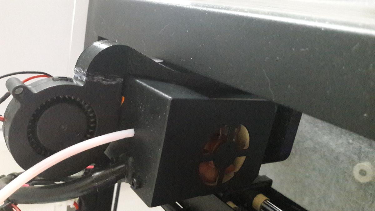 Adaptador de duto de resfriamento para RF100 V2