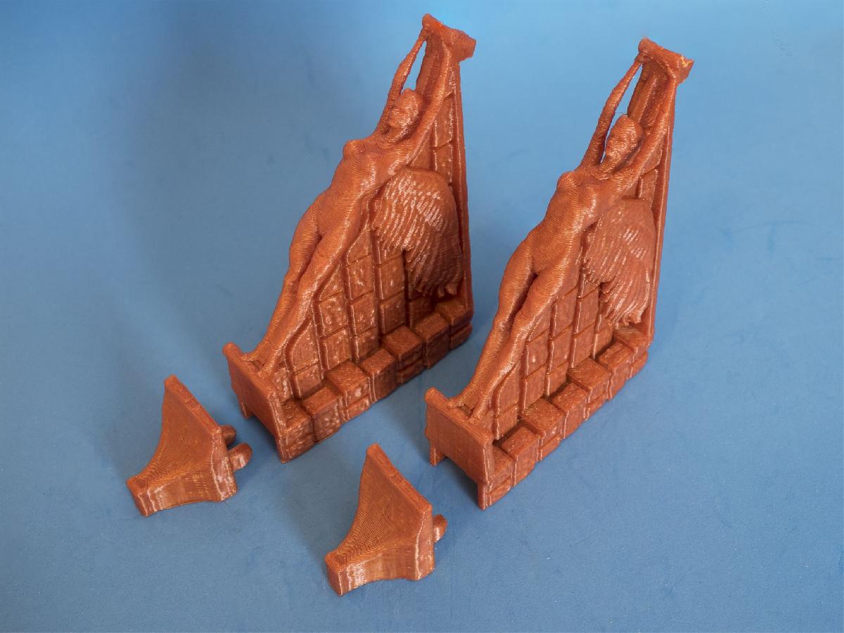 Console decorativo para trilho unico