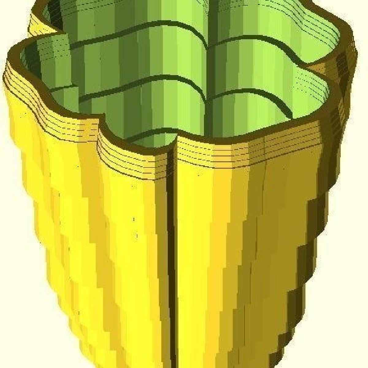 Copo Medidor Clover em Forma de Cone