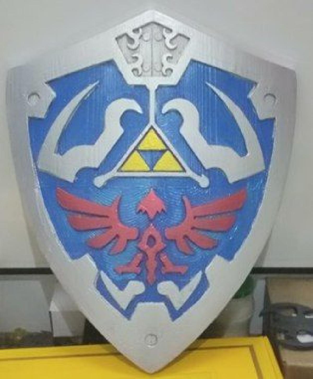 Fenda do Escudo Hyliano do Link sem cabo.