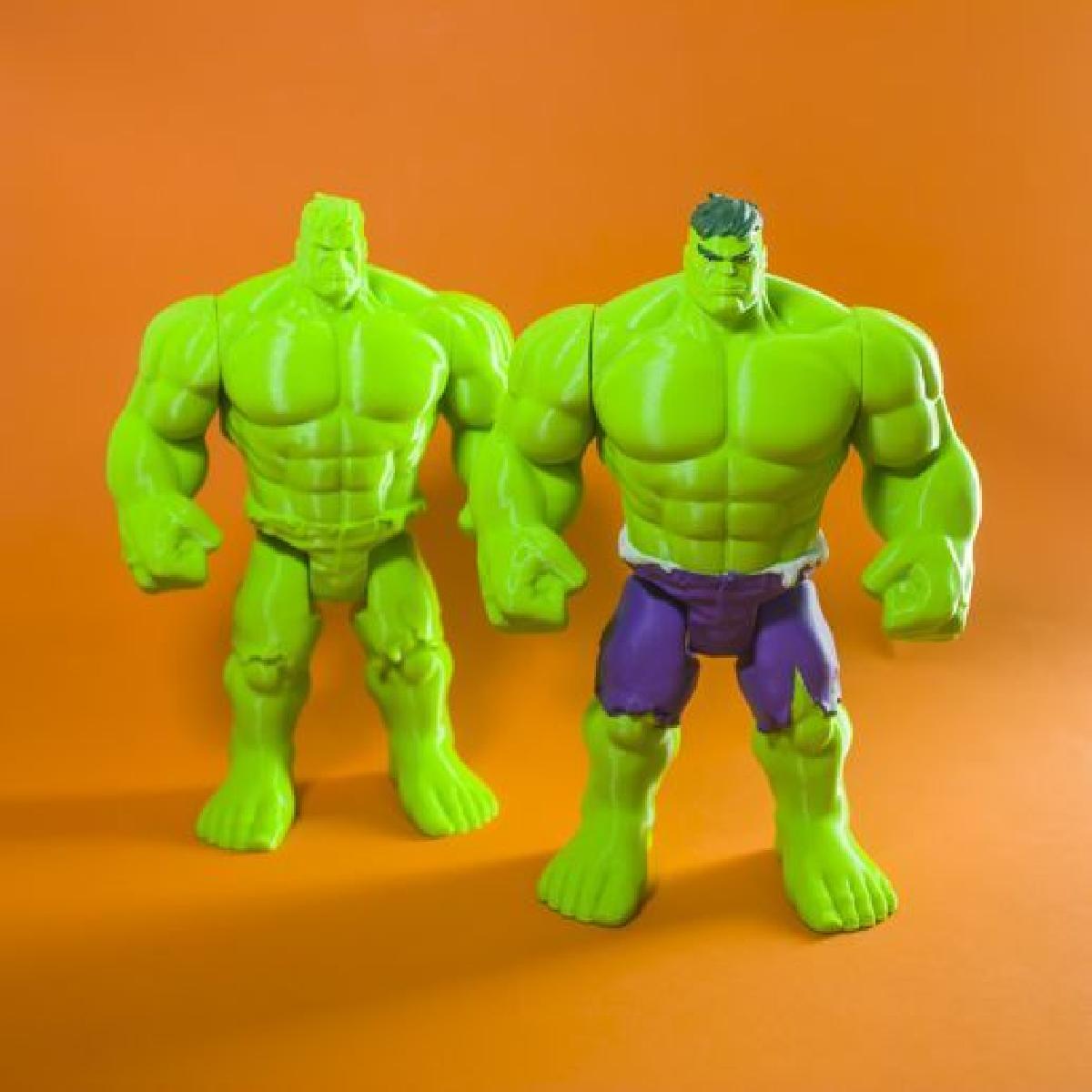 Montagem articulada Hulk & Impressao no Local