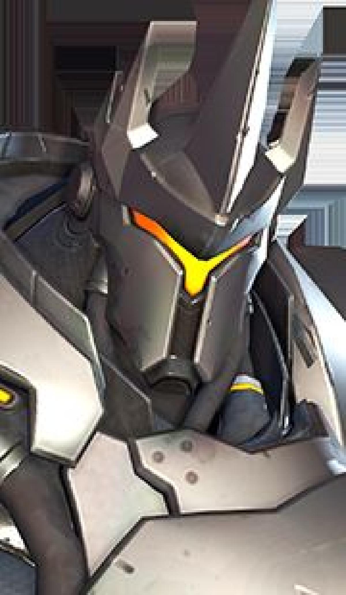 Capacete do Reinhardt de Overwatch