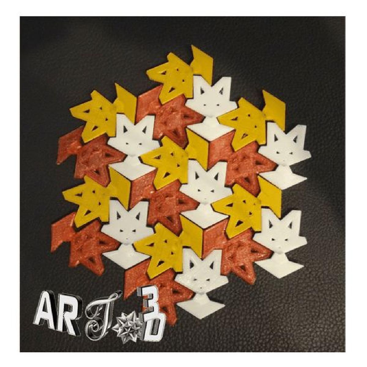 art3d clb pavimentacao p3m padrao figurativo "gato"