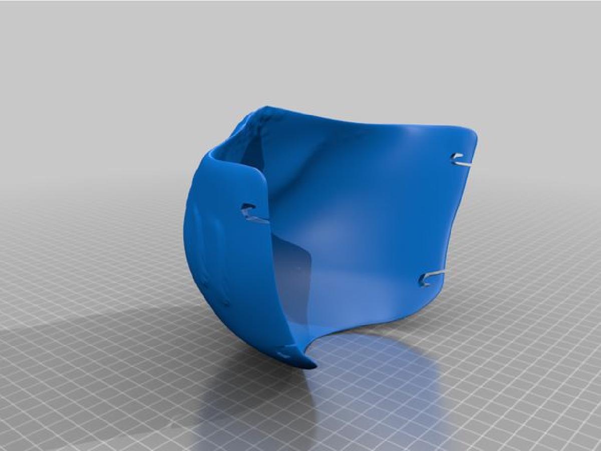 Mascara de peixe Koi