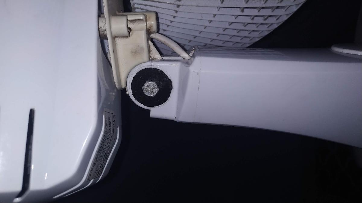 Trava do angulo do ventilador
