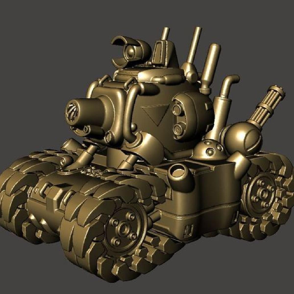 Tanque Metal Slug SV001   Remix