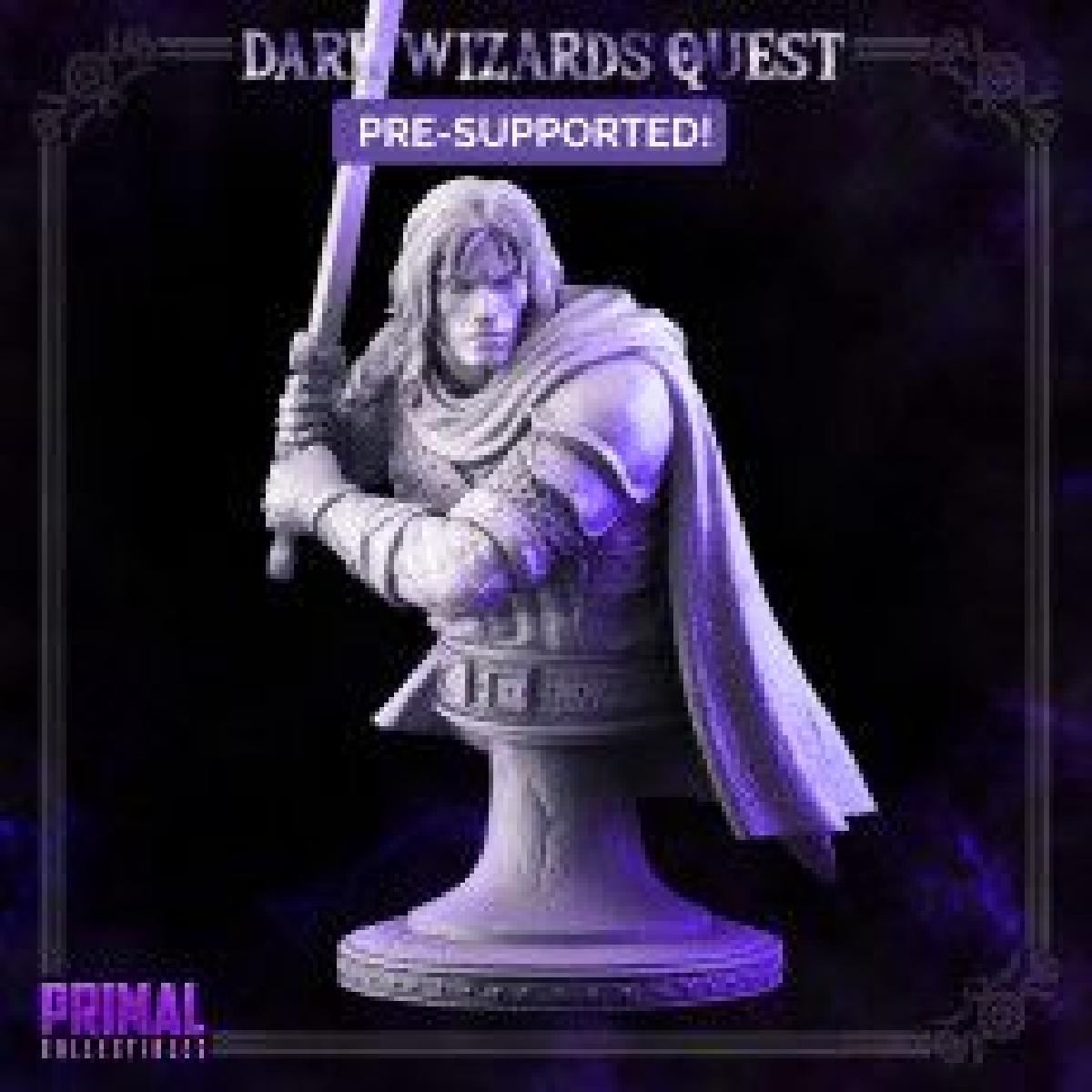 Espadachim / Mercenario / Homem de Armas   Ducard   Busto   MAGOS SOMBRIOS   MESTRES DAS MASMORRAS QUES