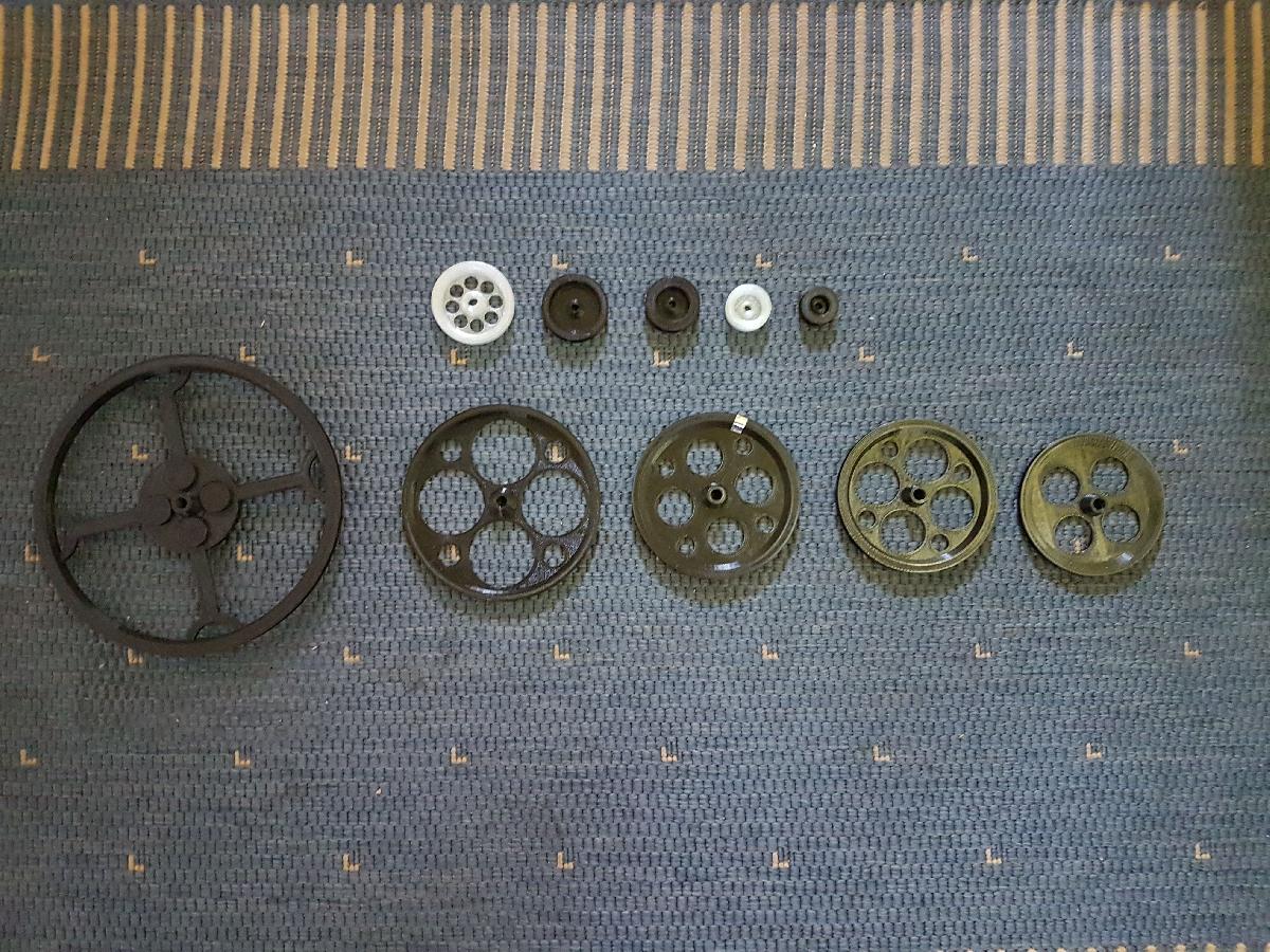 Conjunto de polias Nema 17 (5mm) para 8mm para correia de PU de 2mm.