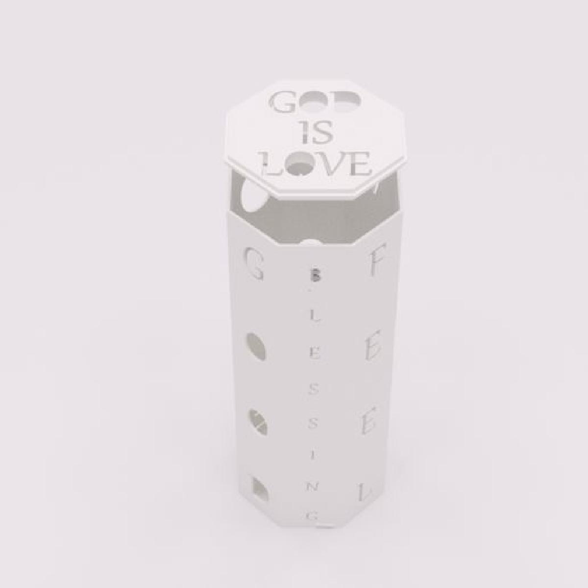 Porta incensos   Amor, Unidade e Bencaos"