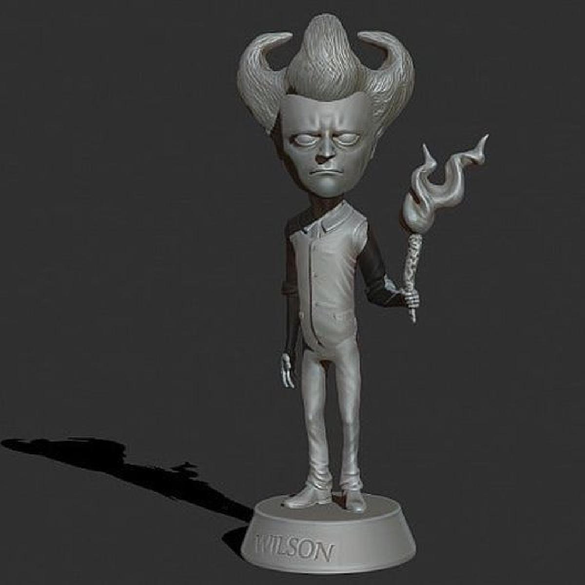 Wilson com tocha Don T Starve Personagem
