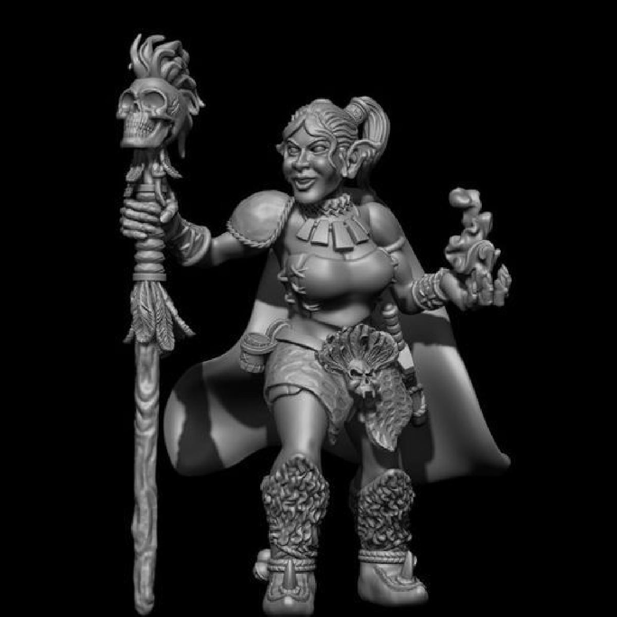 Miniatura da Feiticeira Gretchy Gretchen