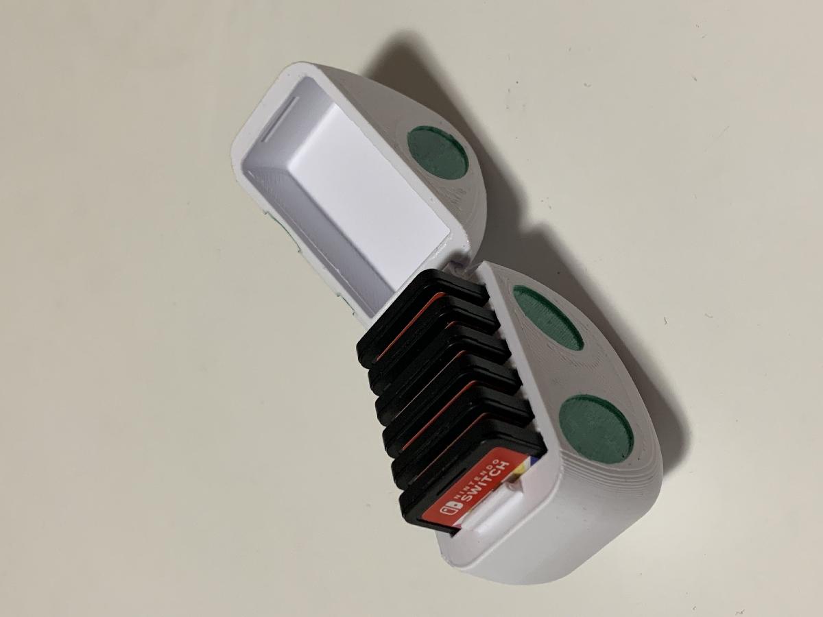 Estojo de cartucho do Nintendo Switch com ovo do Yoshi