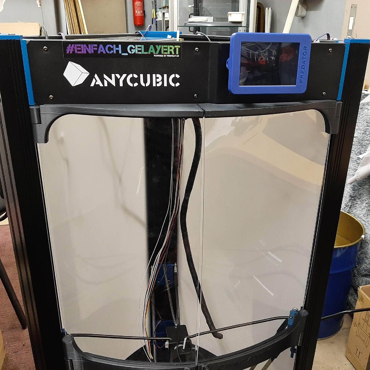 Anycubic Predator D Klipper, SKR2, Pinda, Leito de Aluminio, Touch