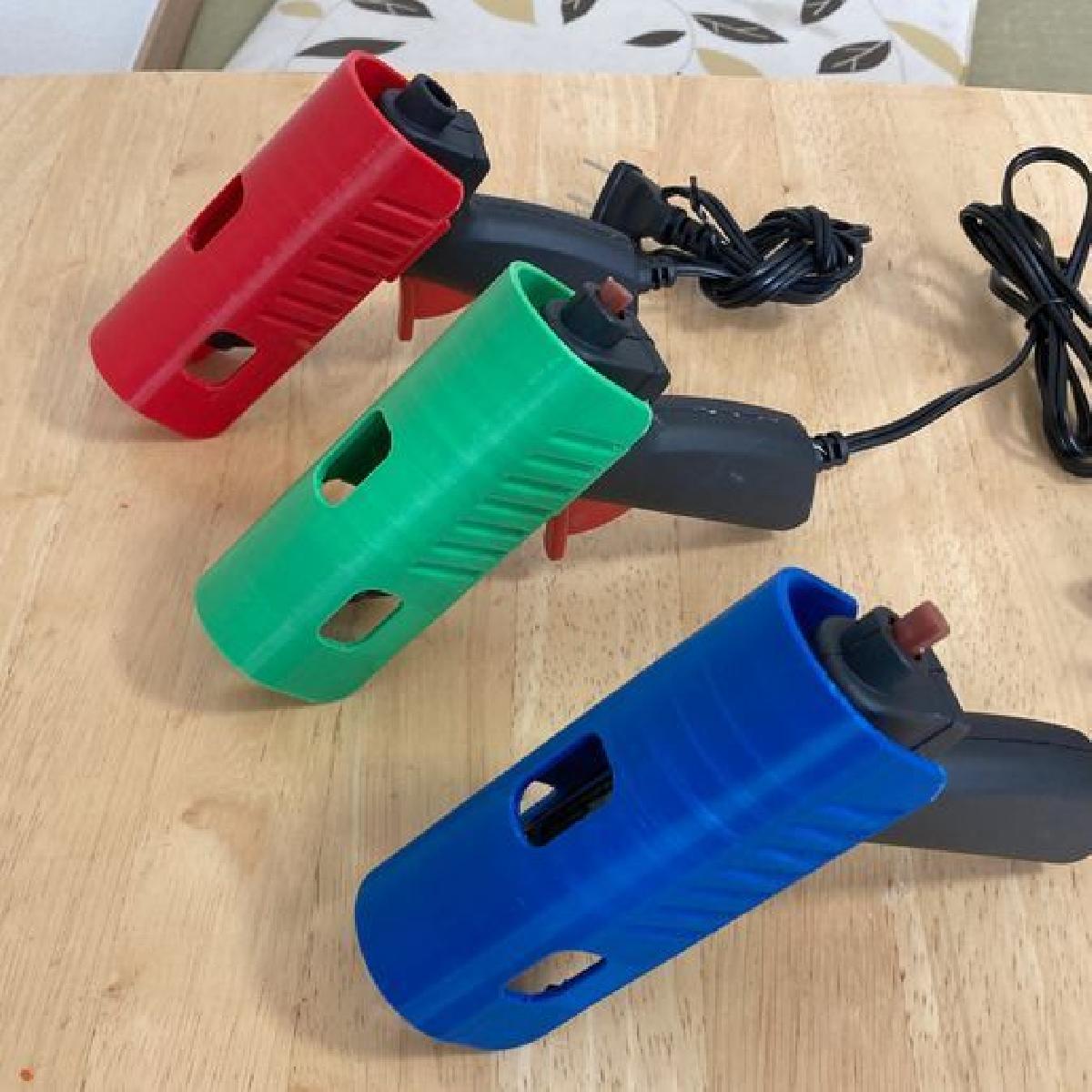 Capa para pistola de cola para prevenir queimaduras (modelo DAISO 2022)