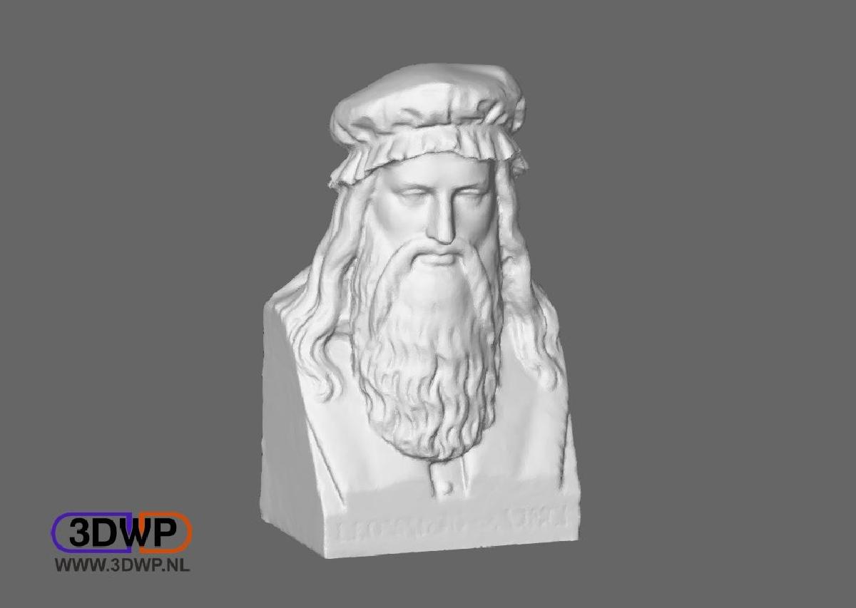 Busto de Leonardo Da Vinci