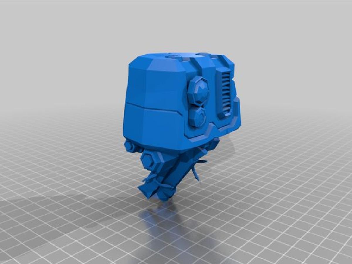 Cabeca da Doretta de Deep Rock Galactic.