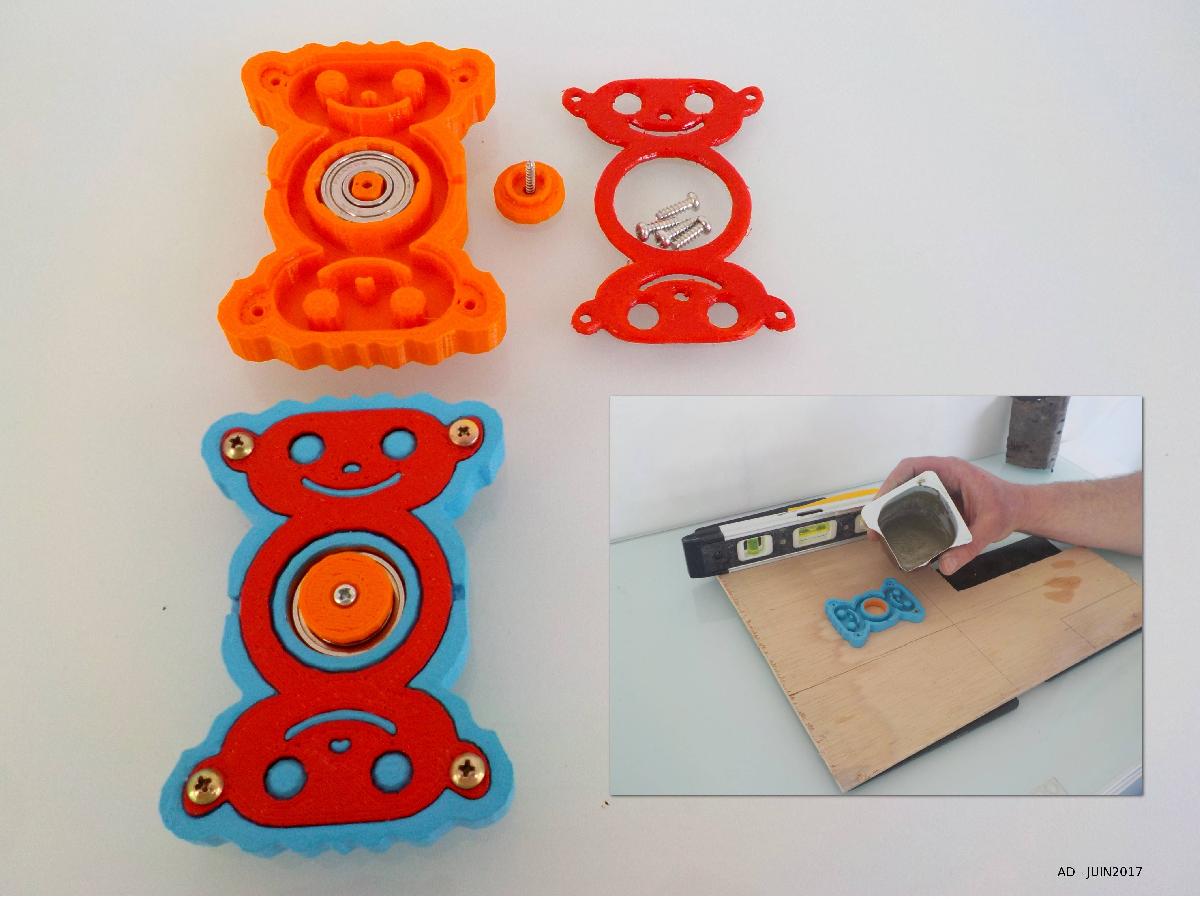 Hand Spinner de concreto