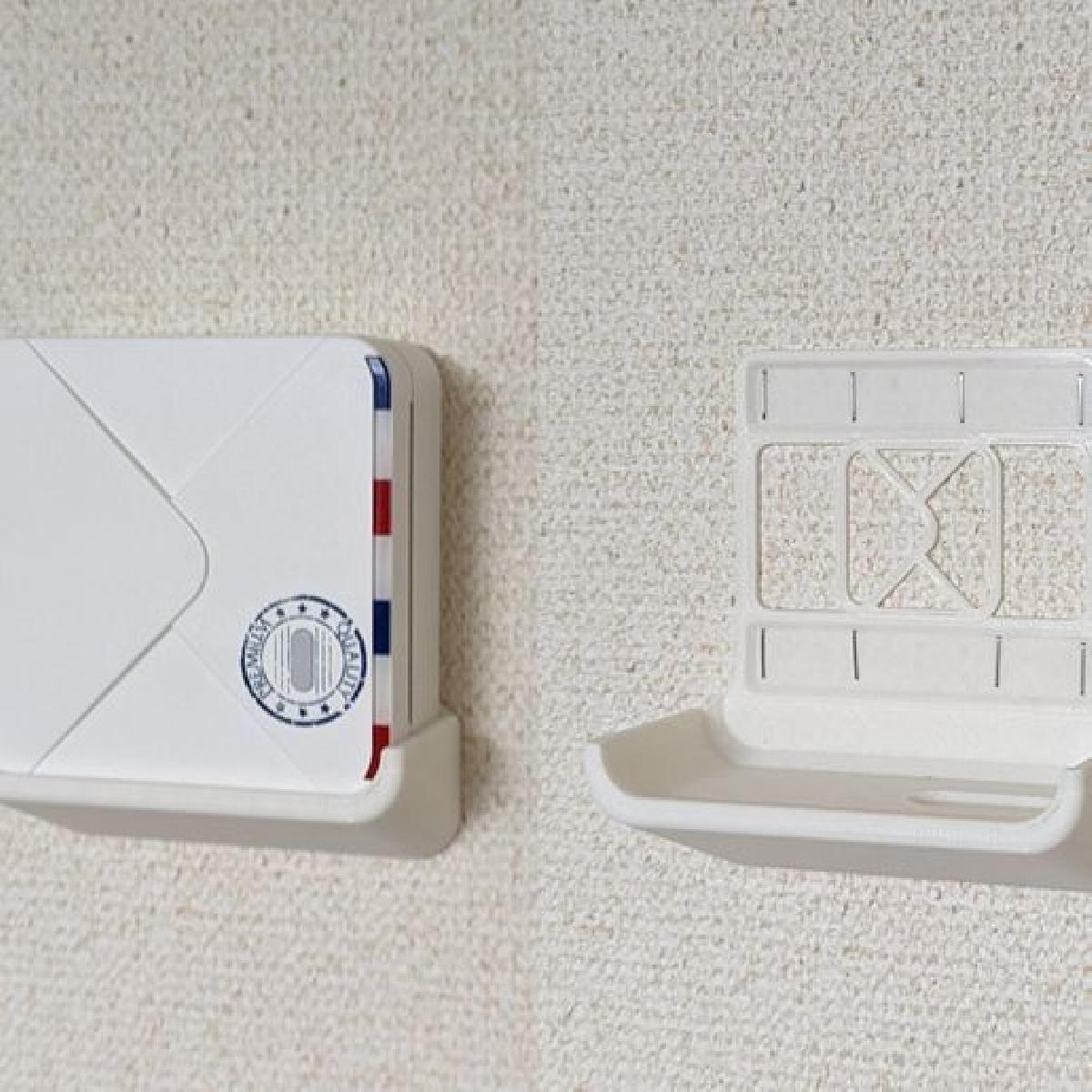 Suporte de parede Phomemo M02S com grampeador ou parafusos