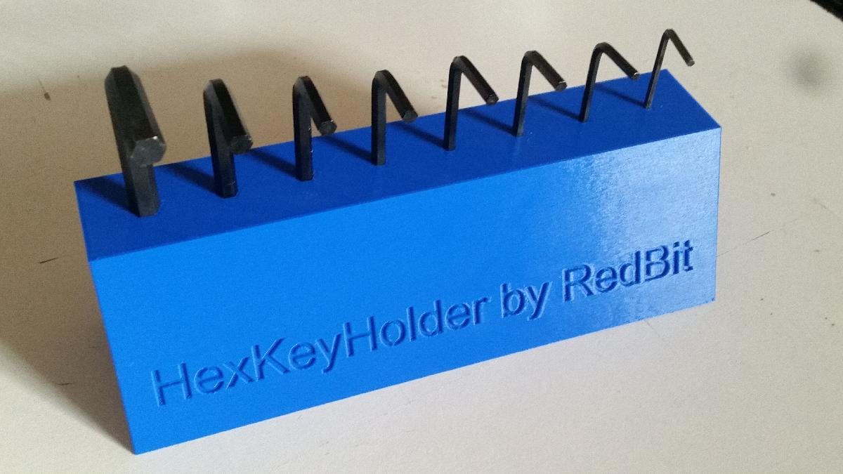 Suporte para chave hexagonal