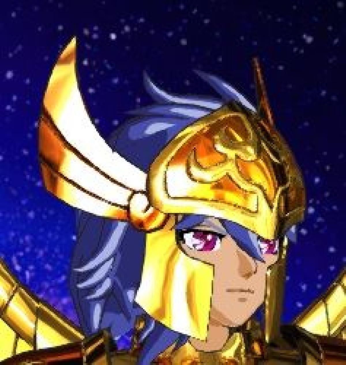 Capacete Sirene Sorrento da Saga de Atlantis de Cavaleiros do Zodiaco
