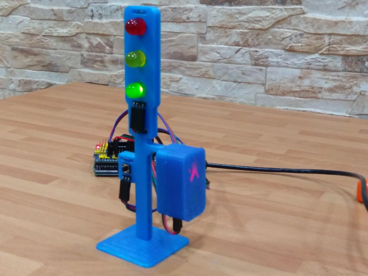 Simulador de semaforo para pedestres