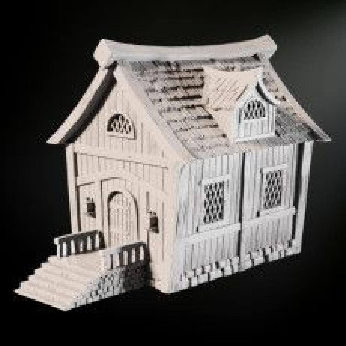 Casa de Madeira Fantastica