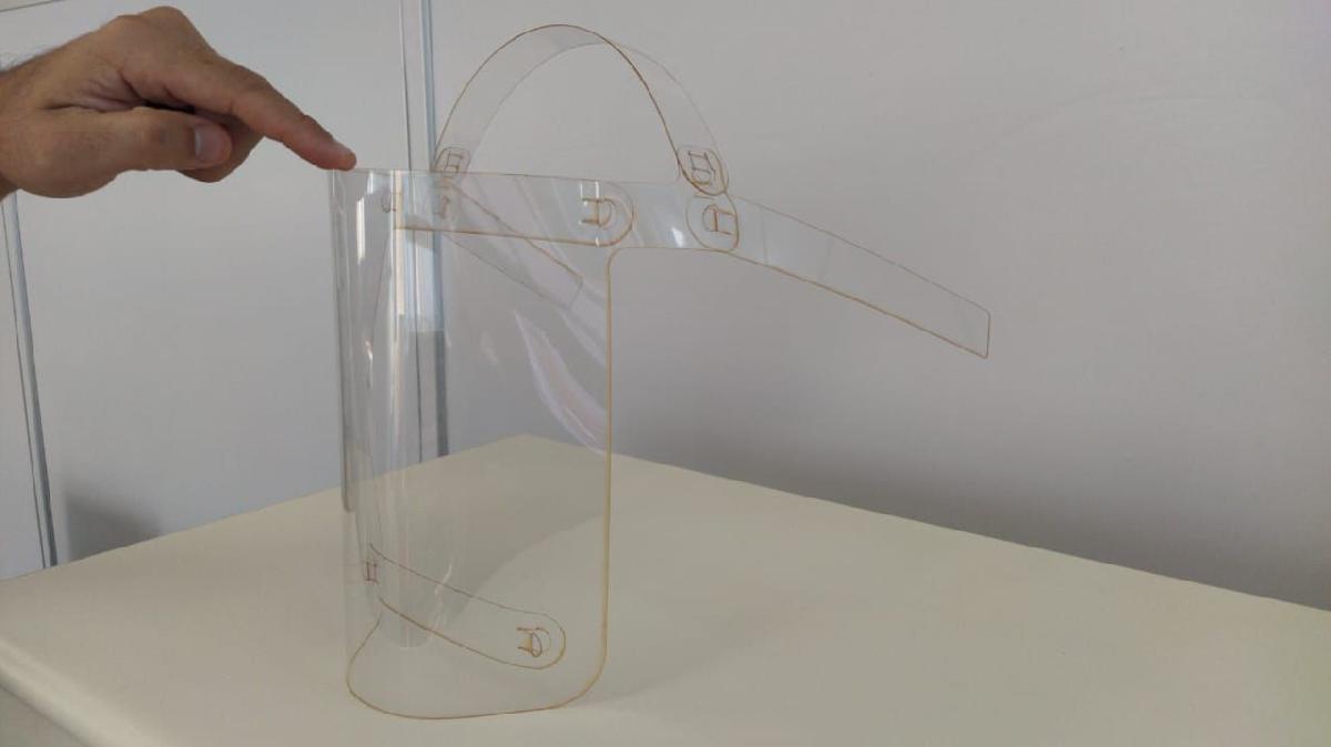 FaceShield   Cortador a Laser