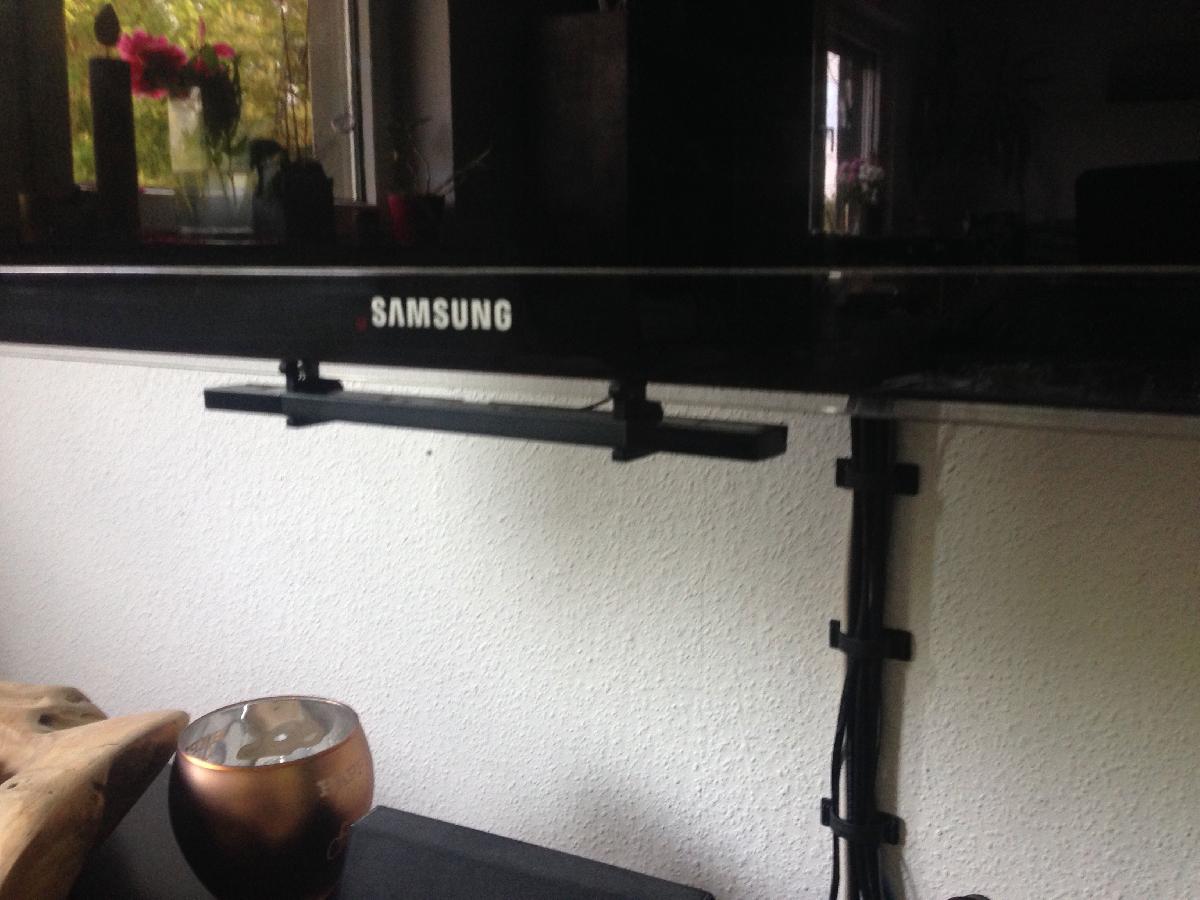 Suporte para barra sensora Wii TV LED Samsung