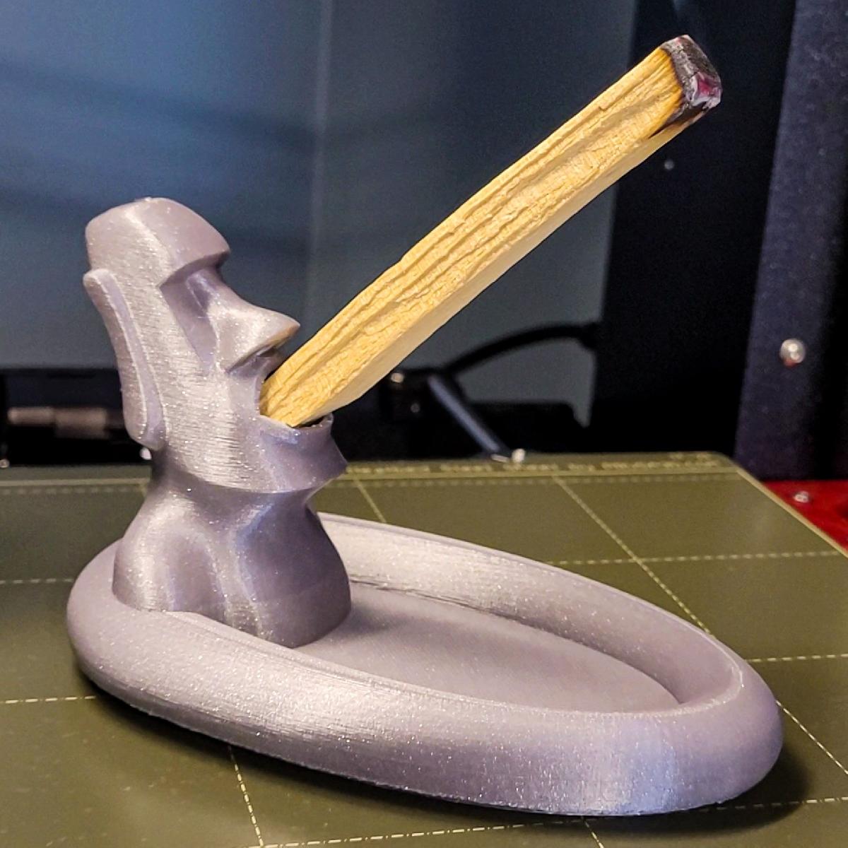 Queimador de Palo Santo Moai