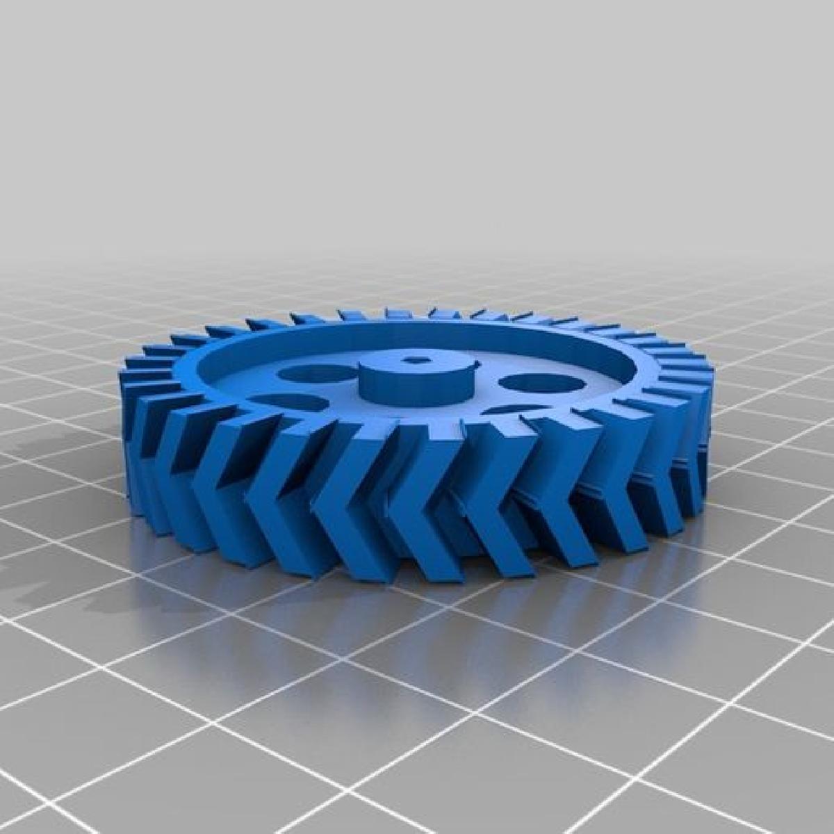 Engrenagem Helicoidal Personalizada em OpenSCAD