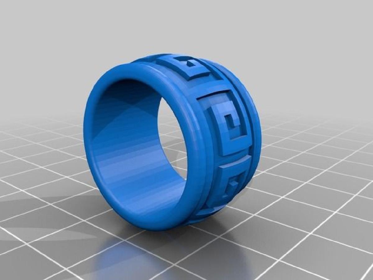 Gerador de aneis de padrao OpenSCAD